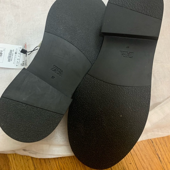 NWT Zara metallic loafers/ 6,5 - Picture 10 of 10